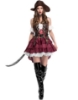 Picture of Women's Sexy Swashbuckler Captain Pirate Costume
