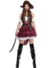 Picture of Women's Sexy Swashbuckler Captain Pirate Costume