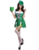 Picture of St Patricks Day Ladies Oktoberfest Irish Beer Maid Green Dress Costume