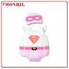 Picture of Baby Rompers Onesie Bodysuit with Hat - Pink Supergirl