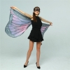 Picture of Woman's  Soft Fabric Purple Butterfly Wings Cape