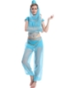 Picture of Womens  Aladdin Belly Dance Fancy Dress - Blue