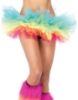 Picture of Retro Rockabilly Rainbow Petticoat Tutu Costume Underskirt