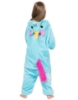 Picture of Kids Blue Royal Unicorn Onesie