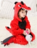 Picture of Kids Red Dinosaur Onesie