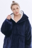 Picture of Oversized Winter Blanket Hoodie - Navy