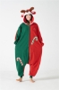 Picture of Xmas Reindeer Red/Green Jumpsuit Onesie 