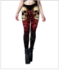 Picture of Womens Halloween Skeleton Printed Sexy Legging