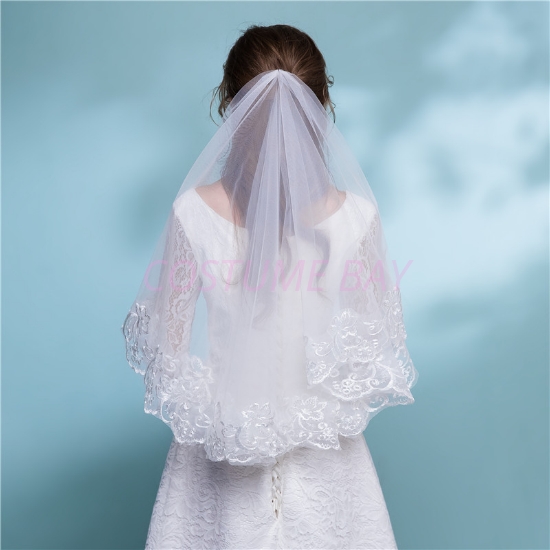 Picture of Ivory Wedding Veil