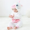 Picture of White Unicorn Baby Kigurumi Onesie Romper 