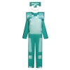 Picture of Kids Minecraft Diamond Armour Cosplay Jumpsuit