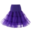 Picture of Retro Rockabilly Petticoat Tutu Costume Underskirt - Blue