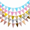 Picture of Triangle Festival Party Happy Birthday Flag Banner
