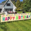 Picture of Extra Large Happy Birthday Backdrop Banner 50*300CM