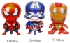Picture of 9pcs Superhero Foil balloons Set - Captain America / Iron Man / Spiderman
