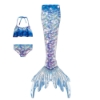 Picture of Girls Mermaid Swimming Set Costume