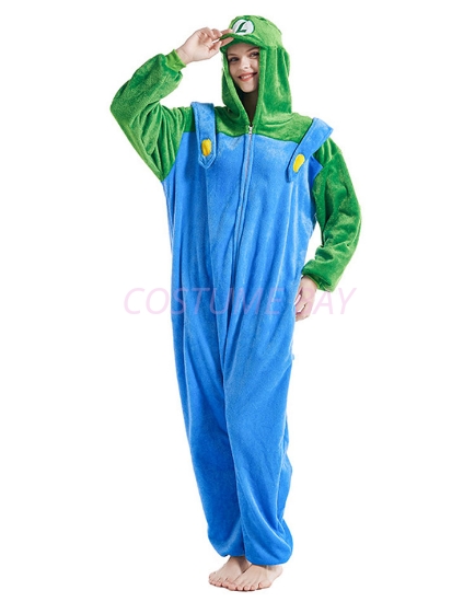 Picture of Animal Onesie - Super Mario Green Luigi