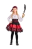 Picture of Kids Girls Crimson Pirate Cosplay Party Costume