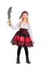 Picture of Kids Girls Crimson Pirate Cosplay Party Costume