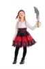 Picture of Kids Girls Crimson Pirate Cosplay Party Costume
