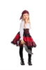 Picture of Kids Girls Crimson Pirate Cosplay Party Costume