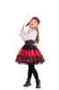 Picture of Kids Girls Crimson Pirate Cosplay Party Costume