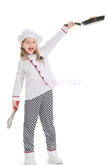 Picture of Girls Little Chef Kitchen Cook Costume