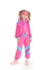 Picture of Kids 80s Retro Hip Hop Disco Hippie Modern Jazz Performance Costume - Pink