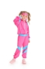 Picture of Kids 80s Retro Hip Hop Disco Hippie Modern Jazz Performance Costume - Blue