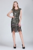 Picture of 1920's Charleston Flapper Dress Black