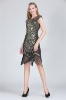 Picture of 1920's Charleston Flapper Dress Black