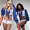 Picture of Dallas Cowboy Cheerleader - Womens Star Cheer Leader Costume