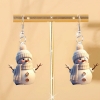 Picture of Christmas Earrings  - Snowman