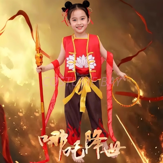 Picture of Nezha Warrior Costume Set