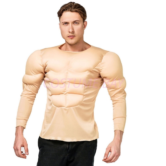Picture of Heroic Muscle Chest and Arms Costume for Adults – Power Look
