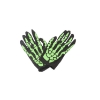 Picture of Short Length Skeleton Gloves - Halloween Costume Accessory 