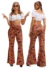 Picture of Classic Retro Pants Set White Top Vintage-Inspired Outfit