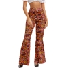 Picture of 1950s-80s Retro Hippie Style Adult Women's High-Waist Pants