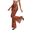 Picture of 1950s-80s Retro Hippie Style Adult Women's High-Waist Pants