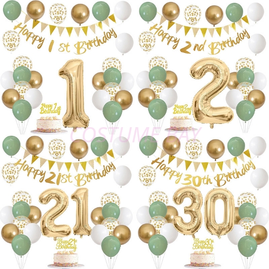 Picture of All-in-One Birthday Party Decoration Set for Any Age