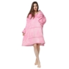 Picture of Sweatshirt Hoodie Blanket - Pink