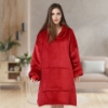 Picture of Sweatshirt Hoodie Blanket - Red