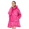 Picture of Sweatshirt Hoodie Blanket - Hot Pink
