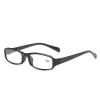 Picture of New Fashion Unisex Rectangular Black Brown Reading Glasses