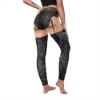Picture of Women's Printed Leggings - Spider Web Garter Design