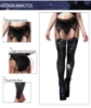 Picture of Women's Printed Leggings - Spider Web Garter Design