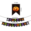 Picture of Spooky Halloween Party Banner Set – Bats, Swirls & Hanging Décor
