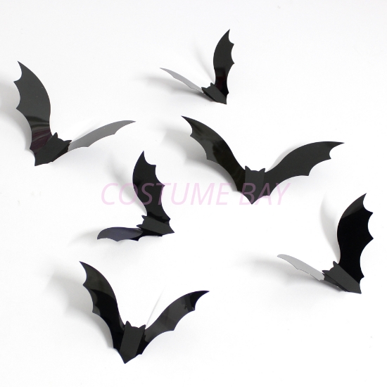 Picture of Halloween Bat Wall Sticker Set