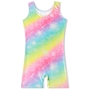 Picture of Girls Rainbow Leotard with Srunchie