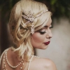 Picture of 1920s Flapper Vintage Leaf Gatsby Headpiece